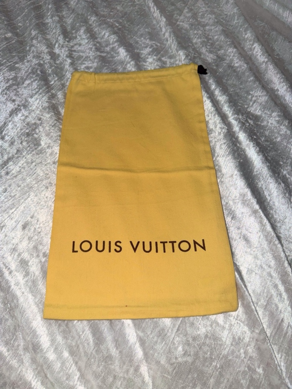 Louis Vuitton Yellow Canvas Logo Skirt Bag 15 X9